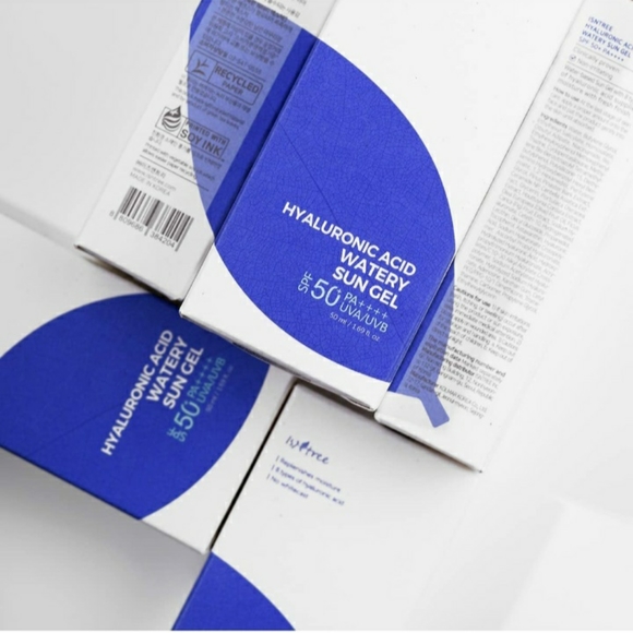 ISNTREE Hyaluronic Acid Watery Sun Gel 50ml 1.69 fl.oz 50+ PA++++ | (2 pack) - Picture 5 of 10